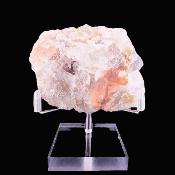 Golden Rutile With Hematite On Smokey Quartz Raw Crystal Specimen.   SP17842
