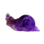 Gemstone Carving Of A Snail In Amethyst.   SPR16801POL